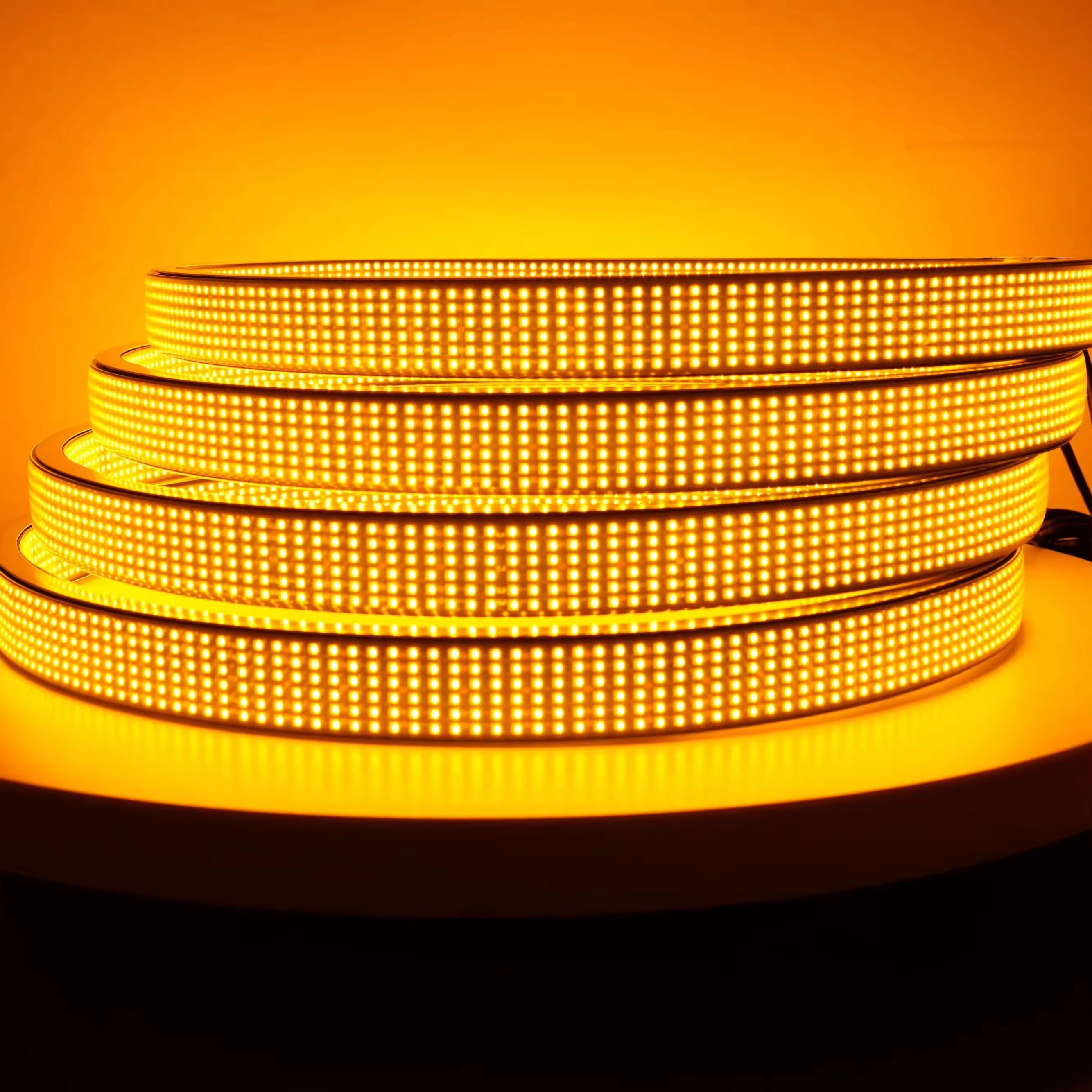 8Rolls Double Quad Row Brightest LED Dream Color Chasing Flow Series IP68 Waterproof Aluminum Wheel Rim Tail Corner Lights 12V