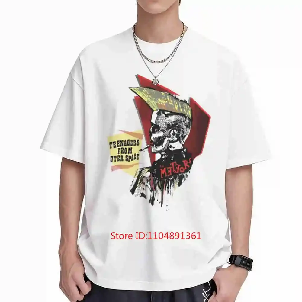 The Meteors 1950S Spade Short Sleeve Tee 100% Cotton T-Shirt