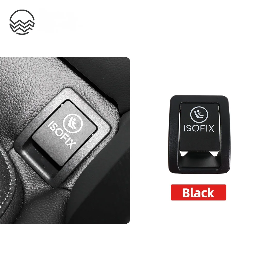 For Mercedes W206 Car Rear Child ISOFIX Switch Seat Safety Cover For Benz C Class C200 C260 Car Seat ISOFIX Switch Cover