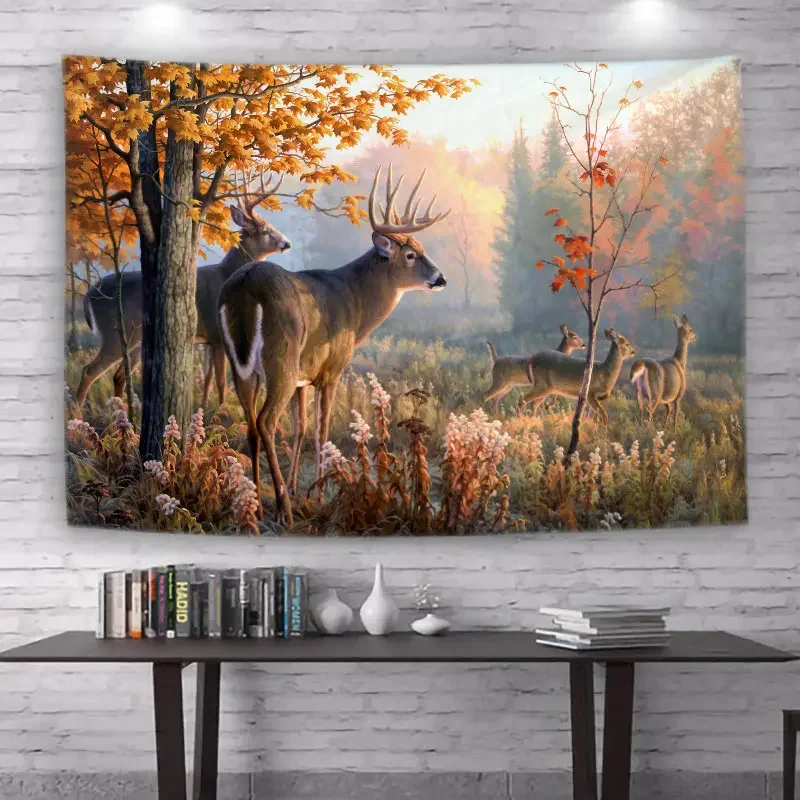 1Pcs Forest Eik Tapestry Tree Tapices Room Wall Art Home House Bedroom  Aesthetic Decor For 2023 Tapiz Y2k Arazzi Hanging