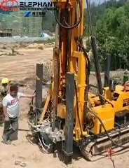 500m Air Water Dual Purpose Deep Well Drilling Equipment With Low Fuel Consumption