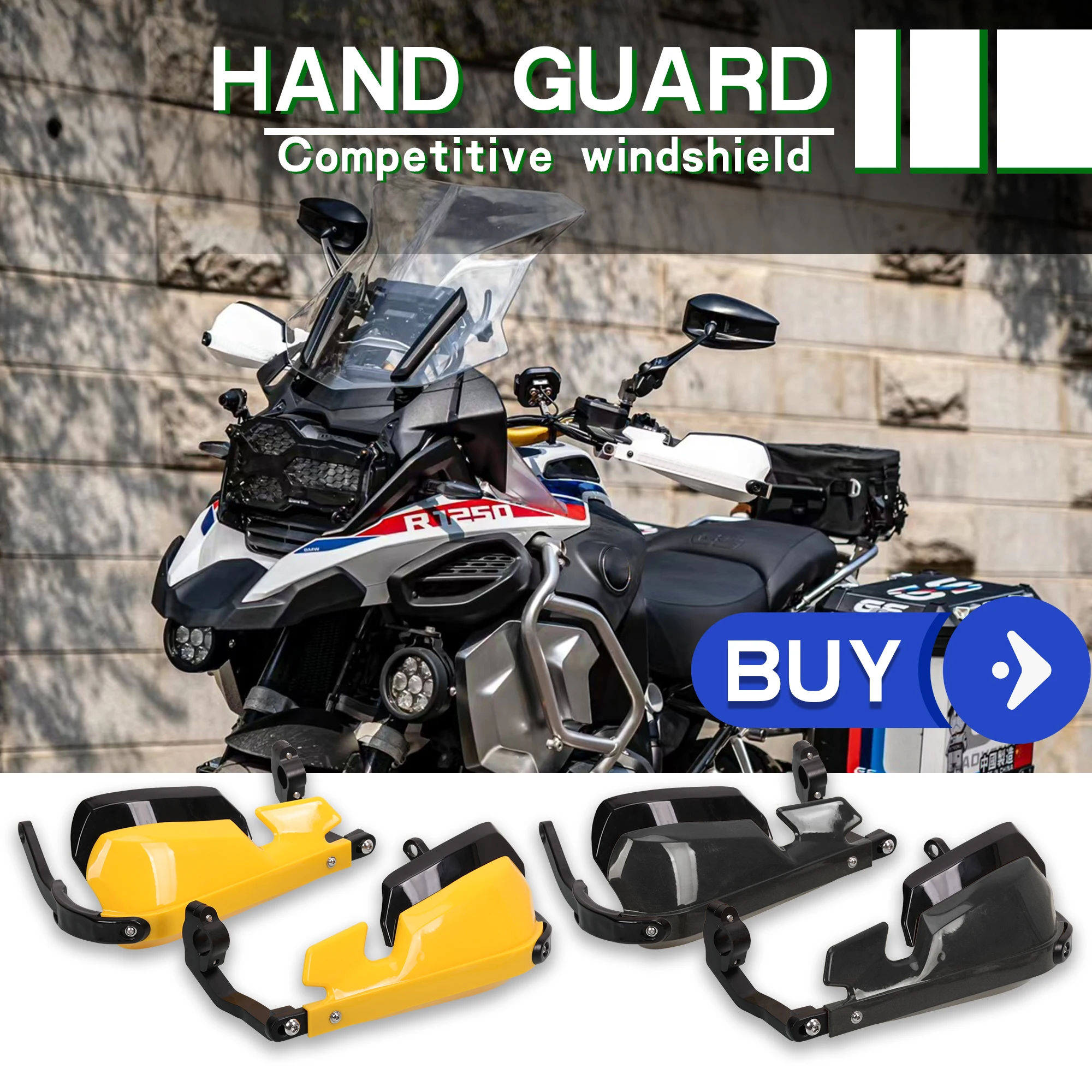

R1250GS R1200GS Wind Deflector Shield Handguards Hand Protectors For BMW R 1200 GS ADV F800GS Adventure F750GS F850GS R1250GS
