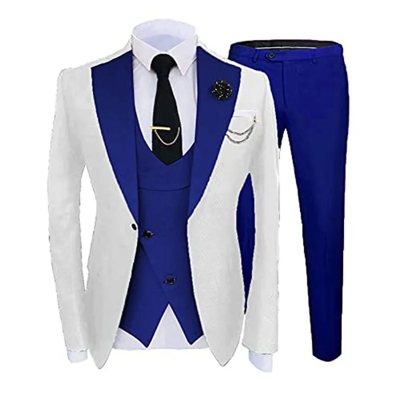 

Groom's professional small suit formal dress slim fit groomsmen's jacket casual