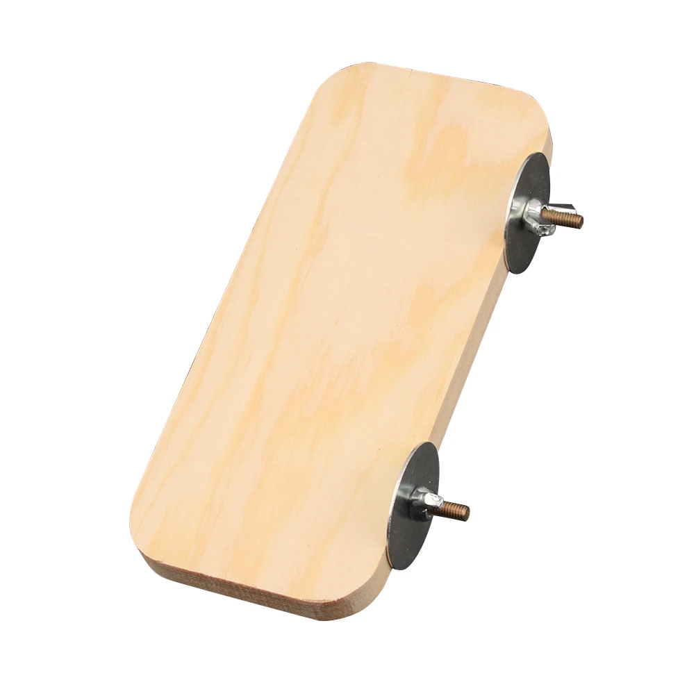 

Wooden for Small Pets Safe Natural Materials Cage Accessories Hamster Toys Parrot Perch Bird Nest Supplies