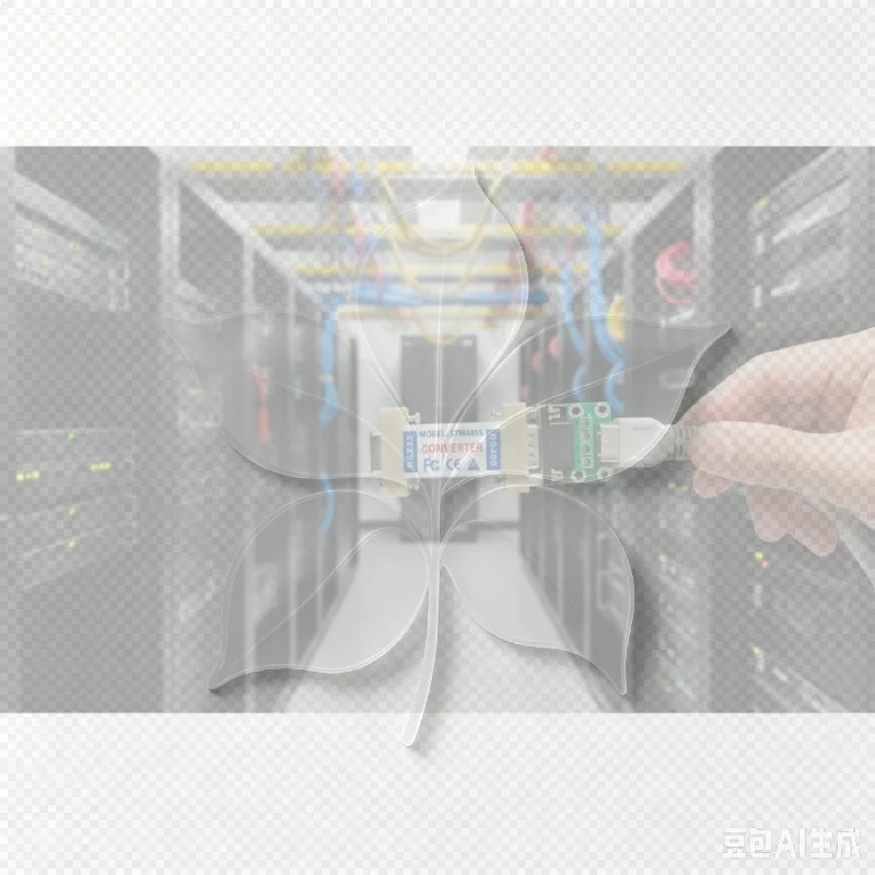1Pcs Rs232 Rs485 Adapter 232 485 Female Industrial High Performance RS232 To RS485 Bidirectional Converter