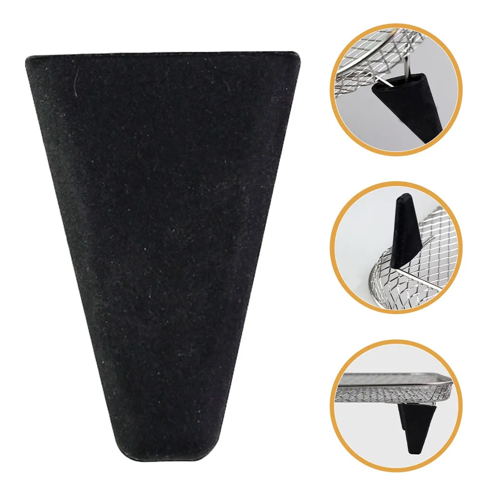 4Pcs Silicone Feet Dehydrator Rack Corner Buffer Pads Anti-Slip Soft Dishwasher Safe Air Fryer Rack Protective Foot Pads