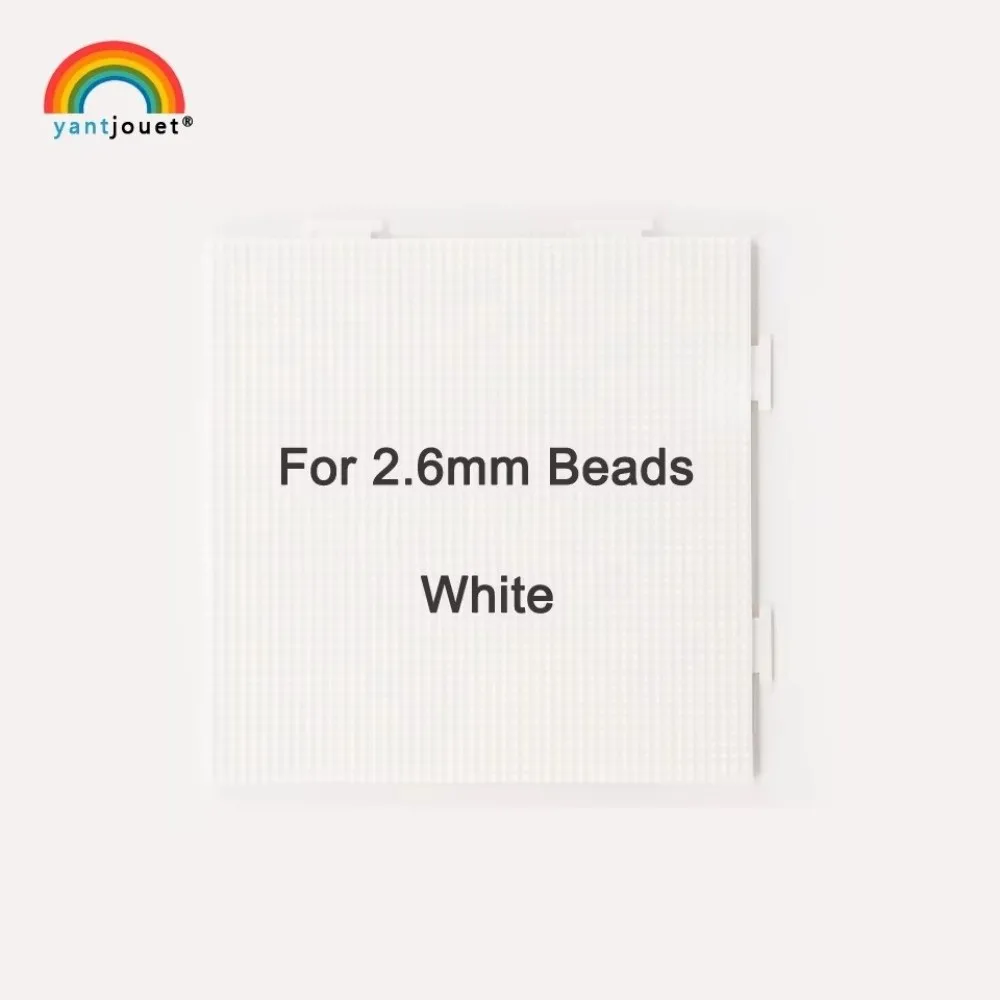 High Quality Perler Hama Beads Three-dimensional Handmade Crafts Decor Heat Resistant Round Template 52*52 Dot DIY Make Puzzle