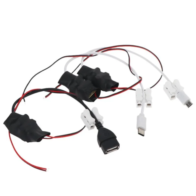 (.) Wireless Video Camera Power Transformer AC 220V To DC 5V 1A 2A Household Power Supply WiFi Monitoring Adapter USB Type-C