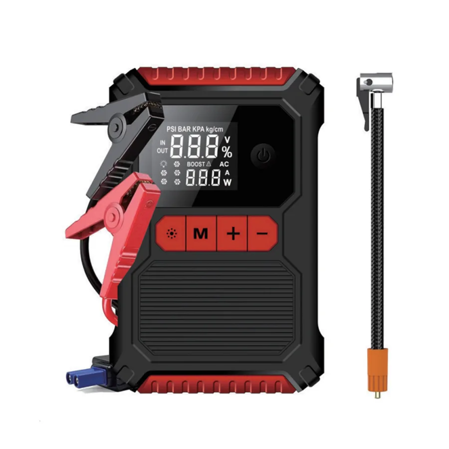 

20,000 mAh, take Dianbao car starting power supply, with its own air pump