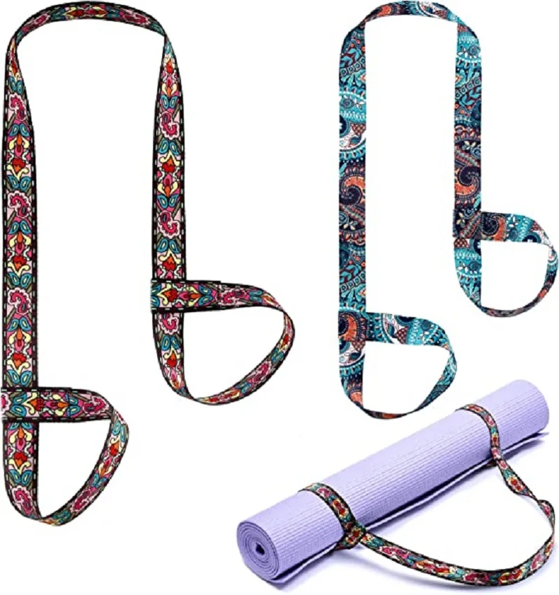 Yoga Mat Strap Waterproof Backpack Yoga Bag Nylon Pilates Shoulder Carrier Binding Rope Sport Tool Portable Storage Rope Fitness