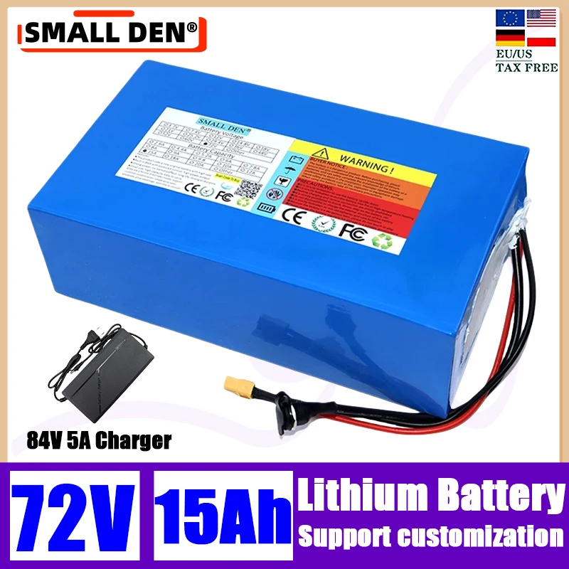 72v 15sh 21700 20s3p 0-3000W Lithium battery pack High Power For Electric bicycle scooter motorcycle tricycle etc+84v 5a Charger