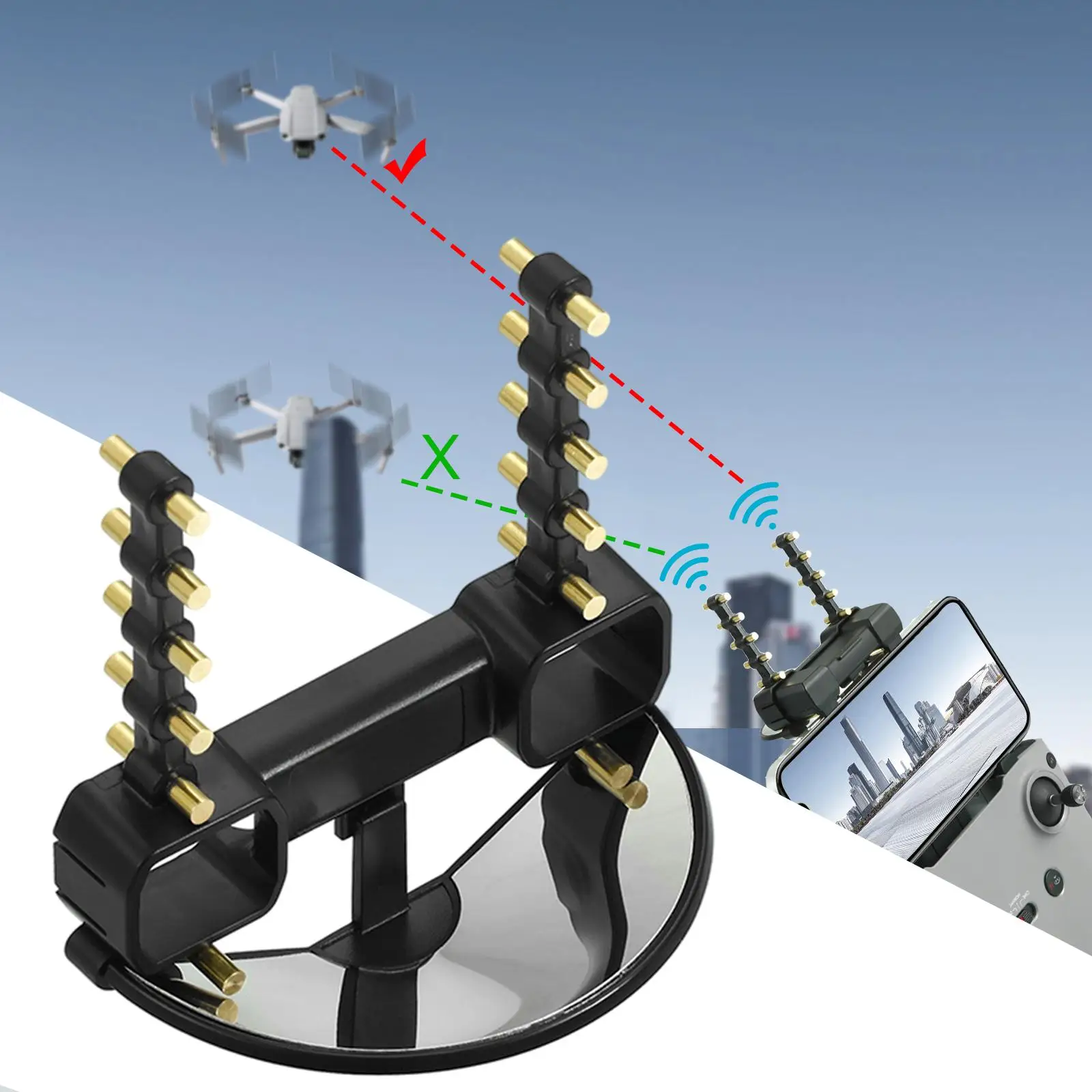 Yagi Antenna for DJI Mavic Air 2S Booster for DJI Maivc Air 2