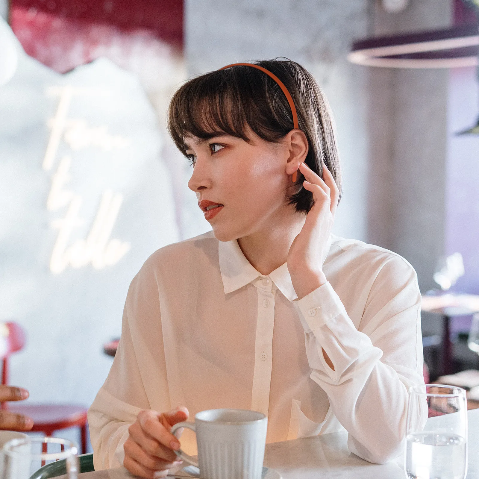 

10 шт. пластиковых ободков для волос в конфетных цветах, с зубчиками, нескользящие, стильные, однотонные, для женщин и подростков, повязки для волос, головные уборы