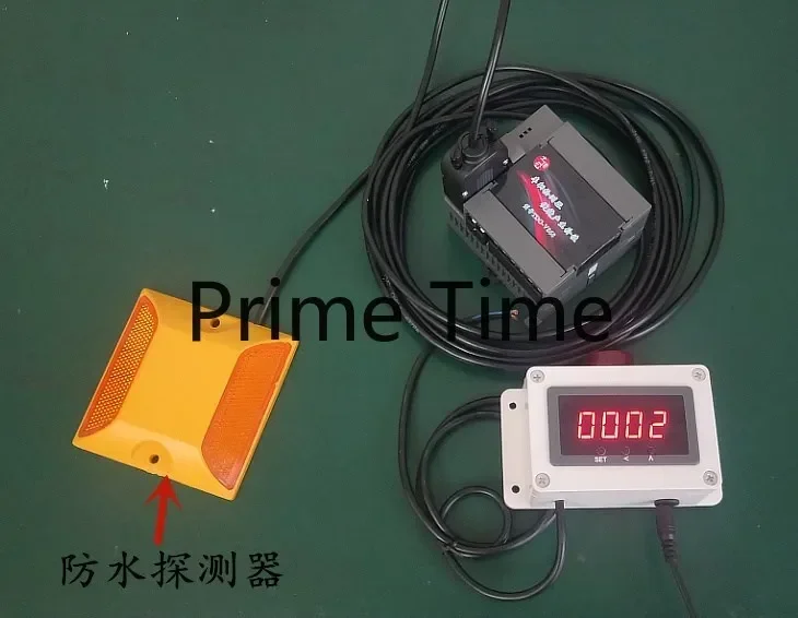 Automatic Induction Counter for Vehicle Entry and Exit Car Washing Room Record Number Parking Lot Vehicle Flow Meter Road