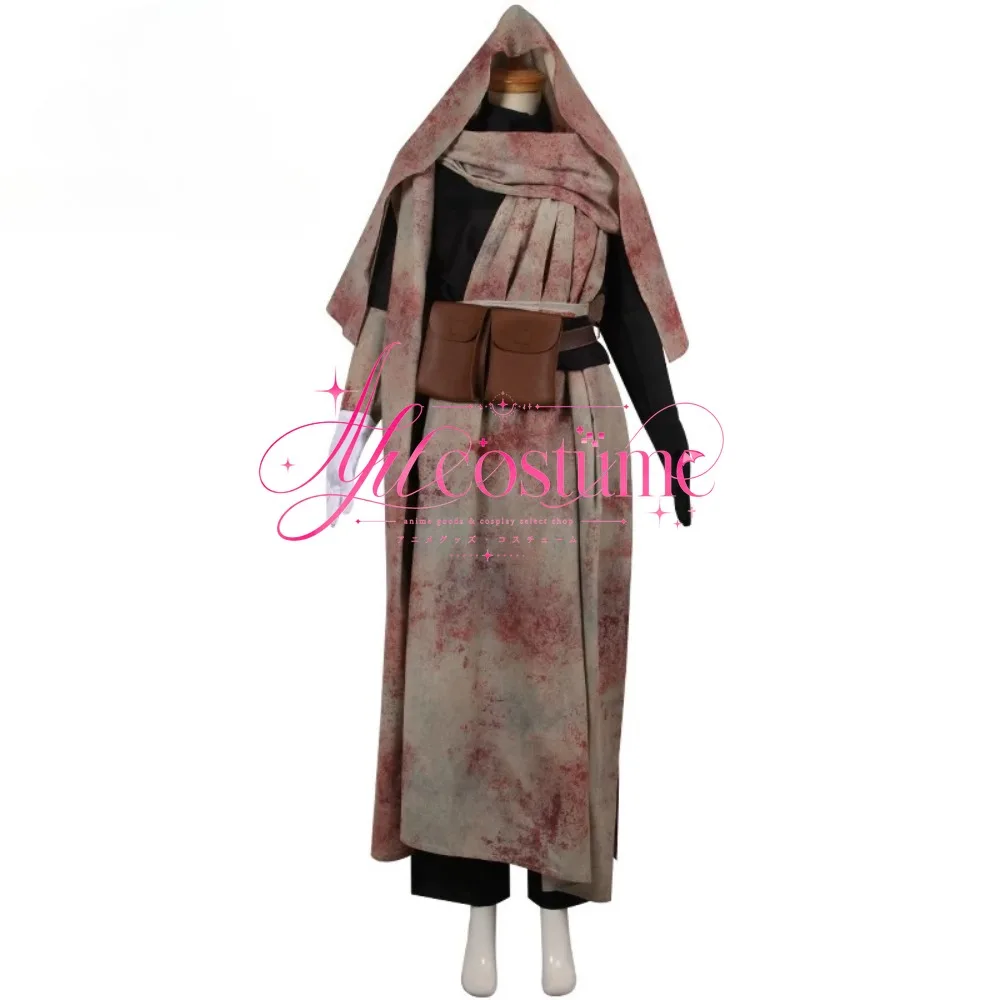 White Mask Varre Cosplay Costume Halloween Fantasy Character Outfit Full Set Game Role Play Clothing