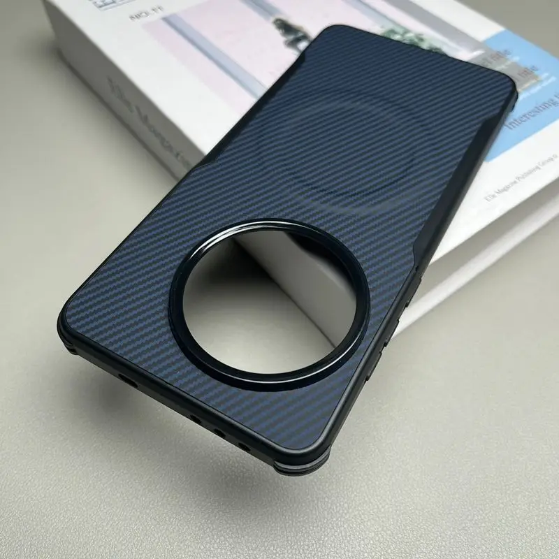 For Oneplus 13 Case Luxury Kevlar Stripe Magnetic PC Cover For One Plus 13 Thin and Light Shockproof Bumper Oneplus13 Funda image 5