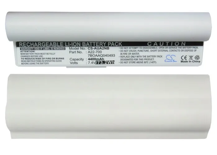 CS 4400mAh battery for Asus Eee PC 4G - X,Eee PC 4G Linux,Eee PC 4G Surf(512 RAM) PC 4G Surf/Linux, Eee PC 4G XP