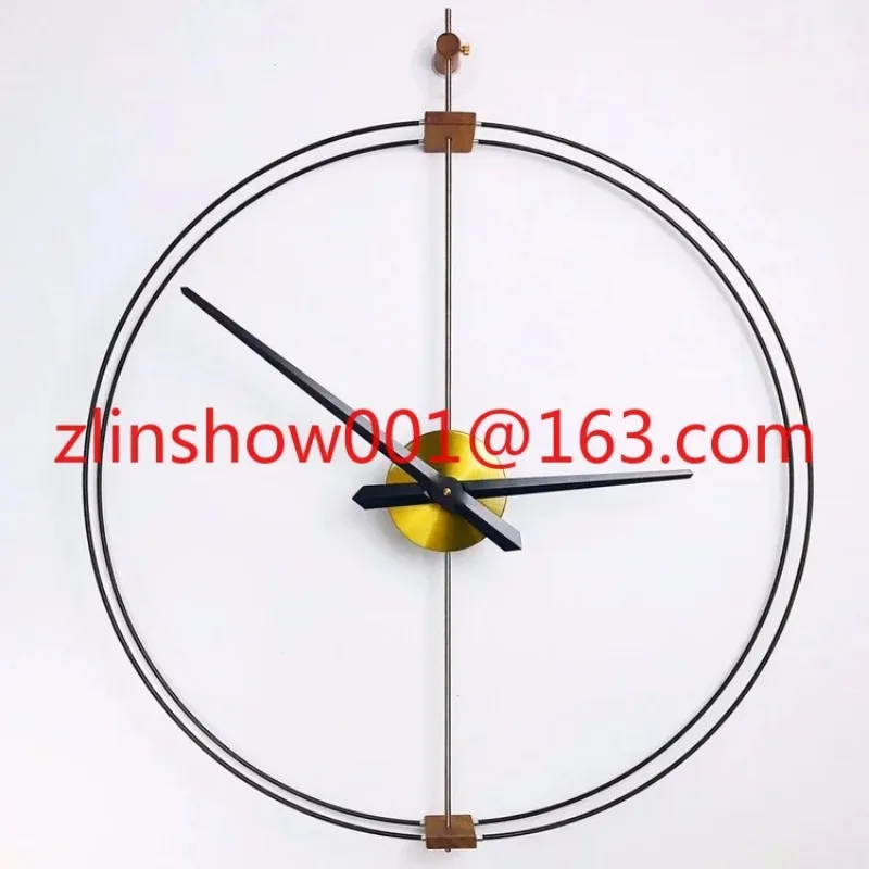 

Fashion Minimalist Wall Clocks Interior Modern Aesthetic Bedrooms Nordic Big Size Clock Wall 3d Large Reloj Pared Decoration