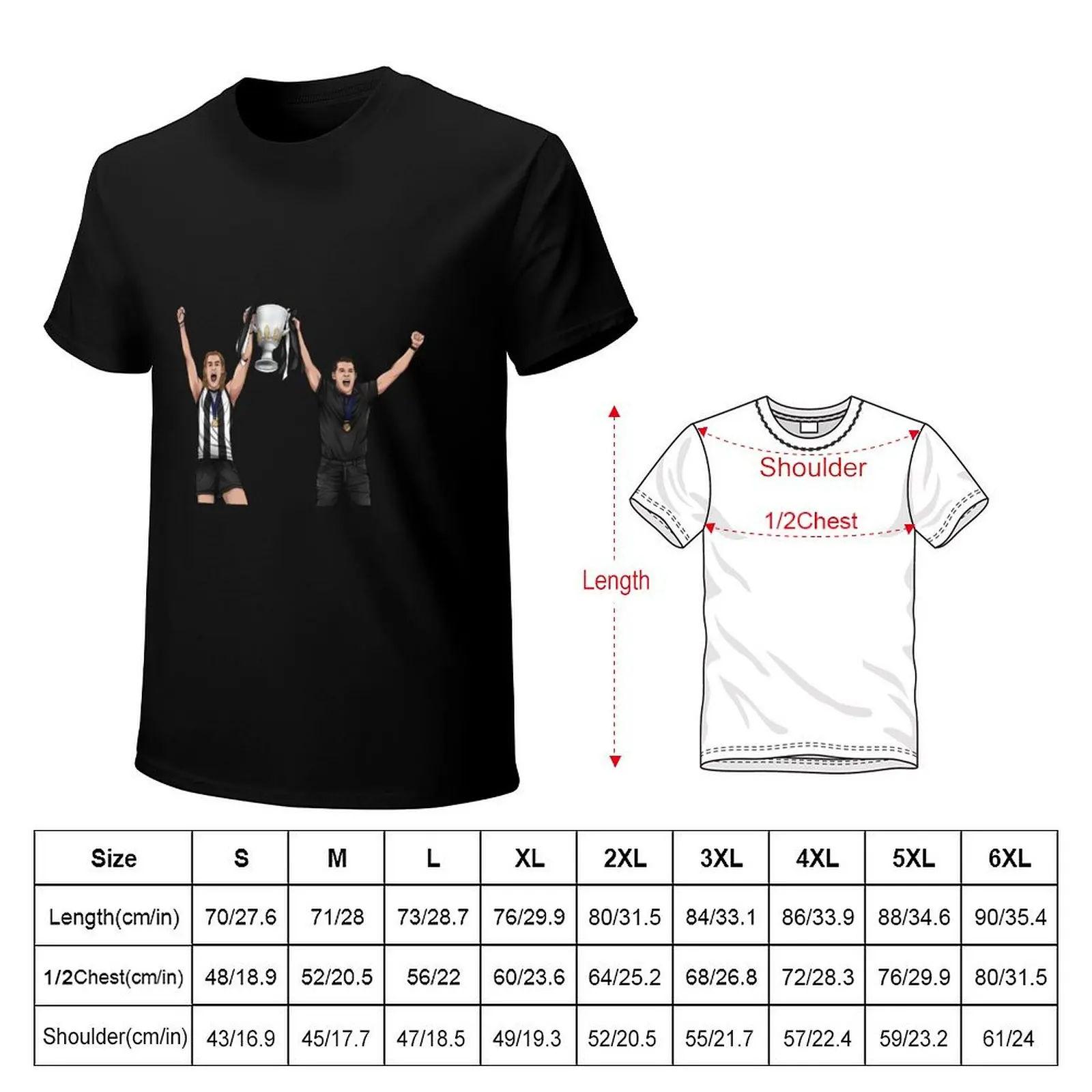 Darcy Moore and Craig McRae T-Shirt t shirts cotton 100% T-Shirt