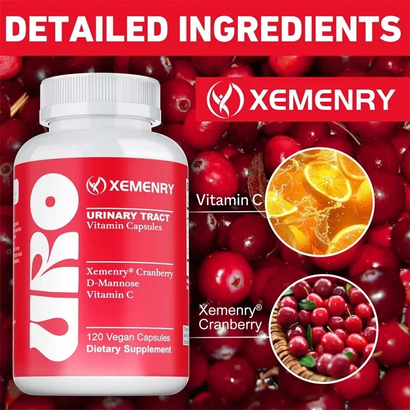 

Urinary Health - Contains Cranberry To Support Urinary Tract Health, Relieve Frequent Urination, Promote Sleep, Gluten-freeSuppl