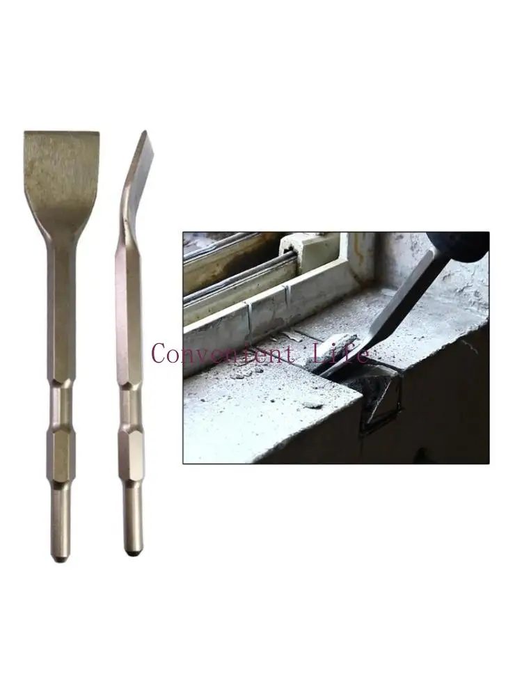 

L1EE Electric Hammer Drill Bit Flat Bits with Bent Head and Hexagon Handle