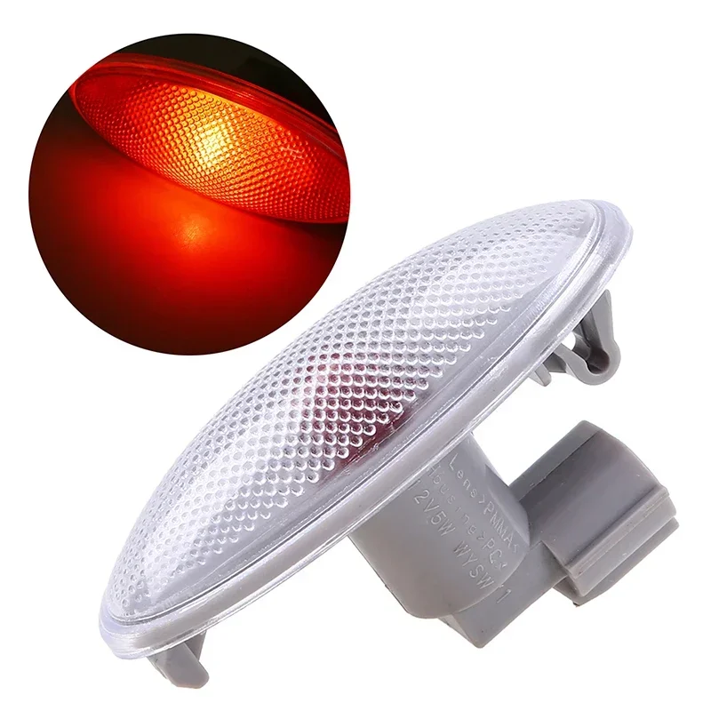 POSSBAY Car Side Turn Signal Lamp Fender Light for Toyota Yaris 2006-2011  RAV4 2006-2009 ABS Amber Fender Side Marker Lights