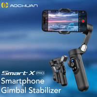 AOCHUAN Smart XPro Black 3 Axis Smartphone Handheld Gimbal Stabilizer For iphone And Android Smartphone