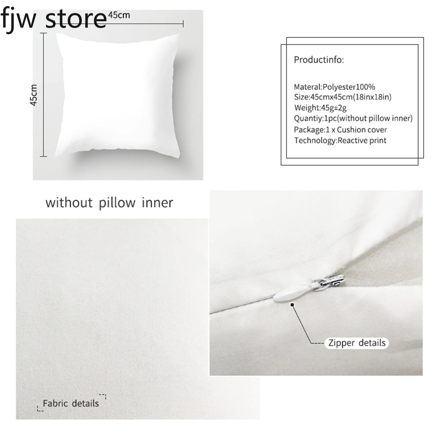 Funda de almohada Creativa con tematiche navideña، decoración de sofá en blanco y Negro، regalo de vacciones #6