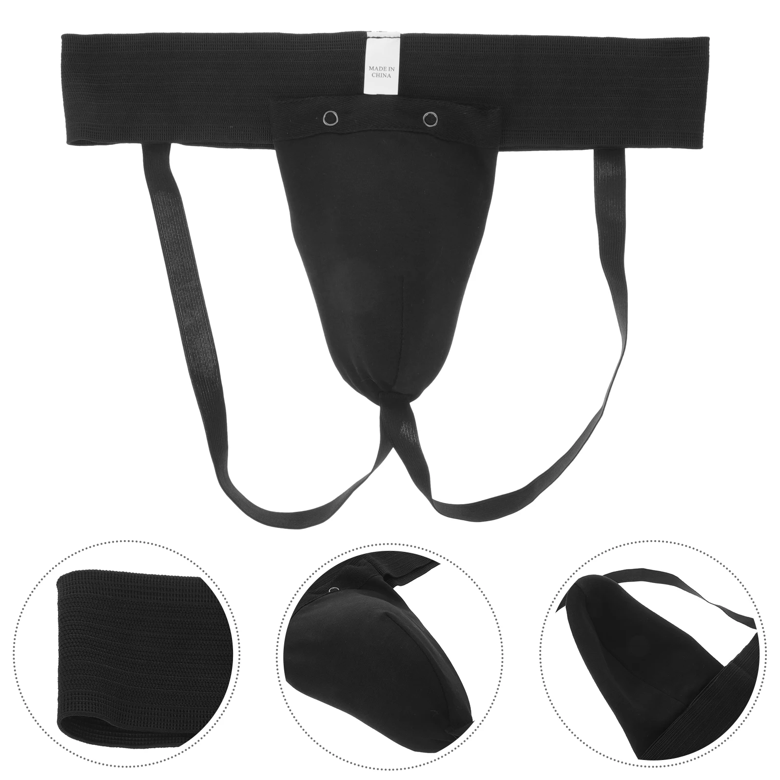 

Breathable Groin Protector Wear-Resistant Crotch Guard Professional Training Integrated Reusable Comfortable Groin Guard For