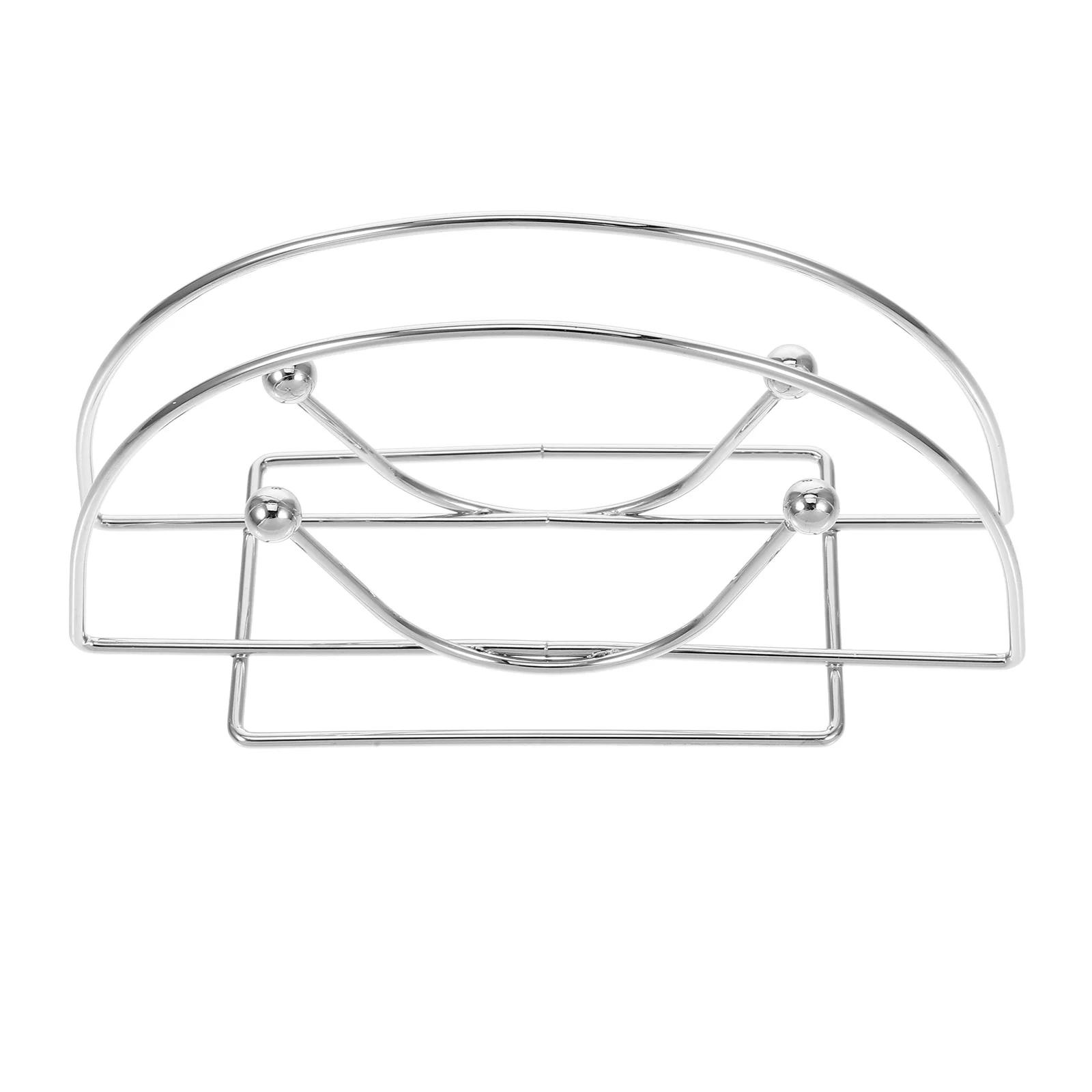 

Paper Towel Holder Iron Half Round St Dispenser Rack Compatible Various Sizes Easy Access Sturdy Longlasting