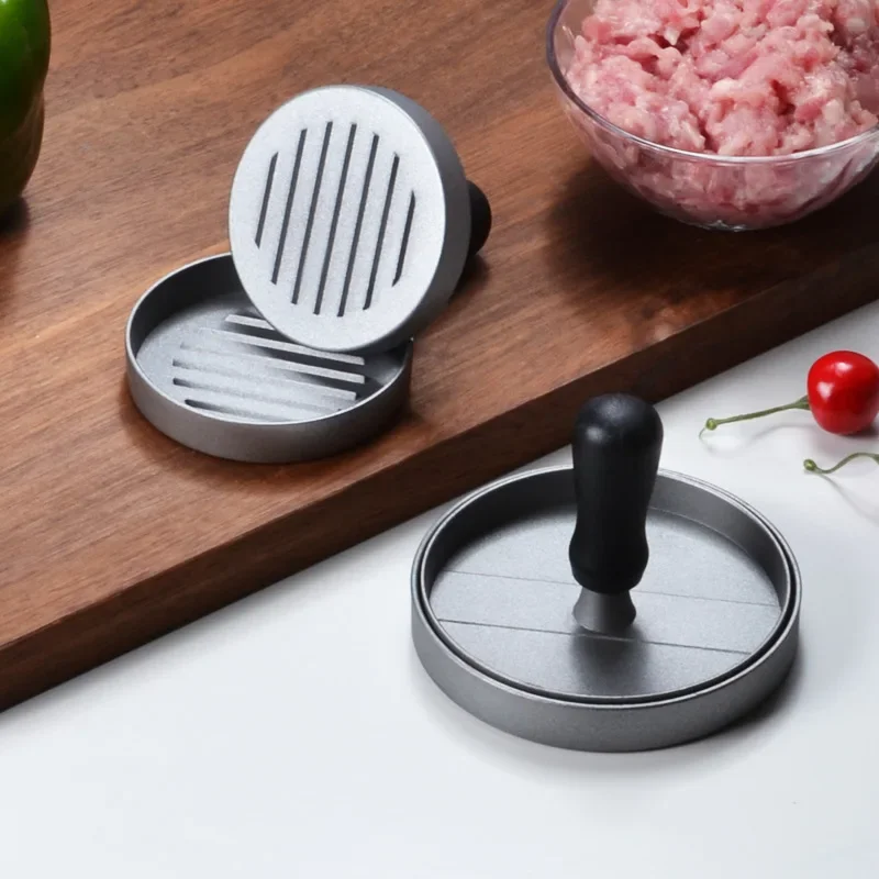 Hamburger Patty Maker Press Non-Stick No Deformation Manual Round Rice Ball Durable Portable Convenient Kitchen Beef BBQ Tools