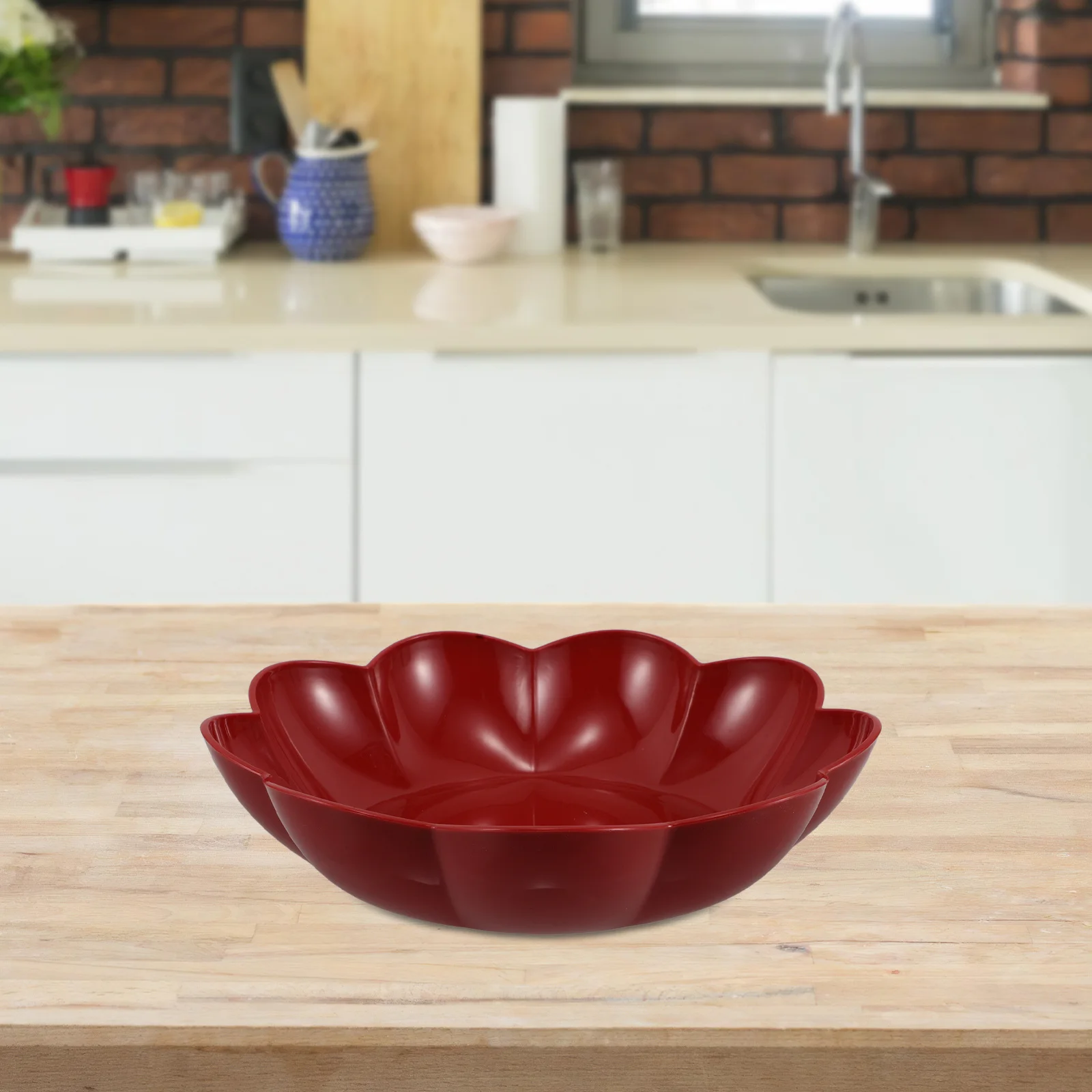 

2Pcs Multifunctional Plastic Serving Platter Versatile Design Snacks Dried Fruits Salads Appetizers Party Tray