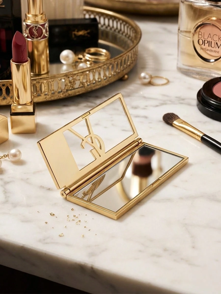 espejo-de-maquillaje-plegable-portatil-ysl-dorado-compacto-y-conveniente-para-llevar-excelente-calidad-regalos-para-fiestas-y-festividades