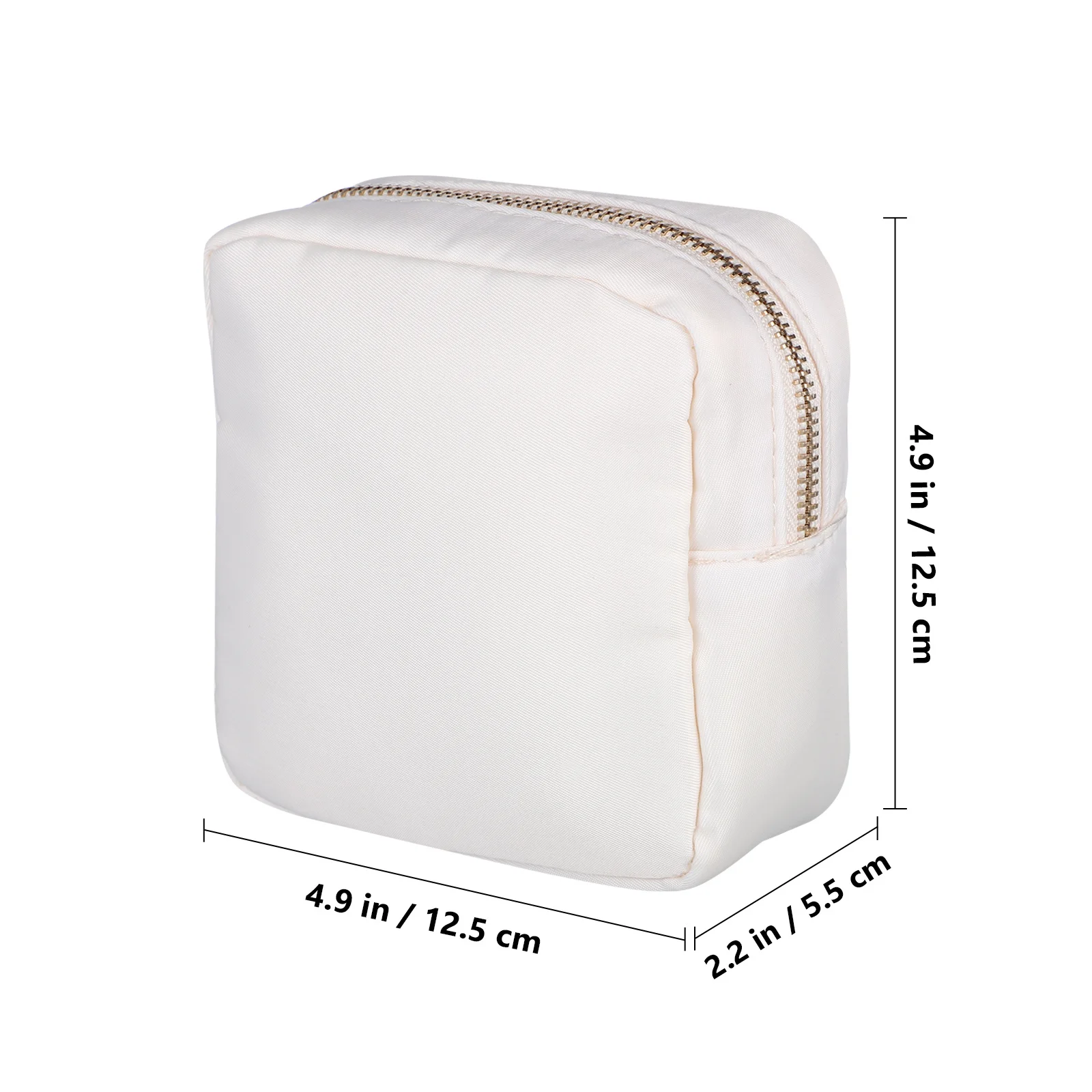 

3 Pcs Vacuum Waterproof Bag Work Travel Makeup Portable Nylon Pouch for Women