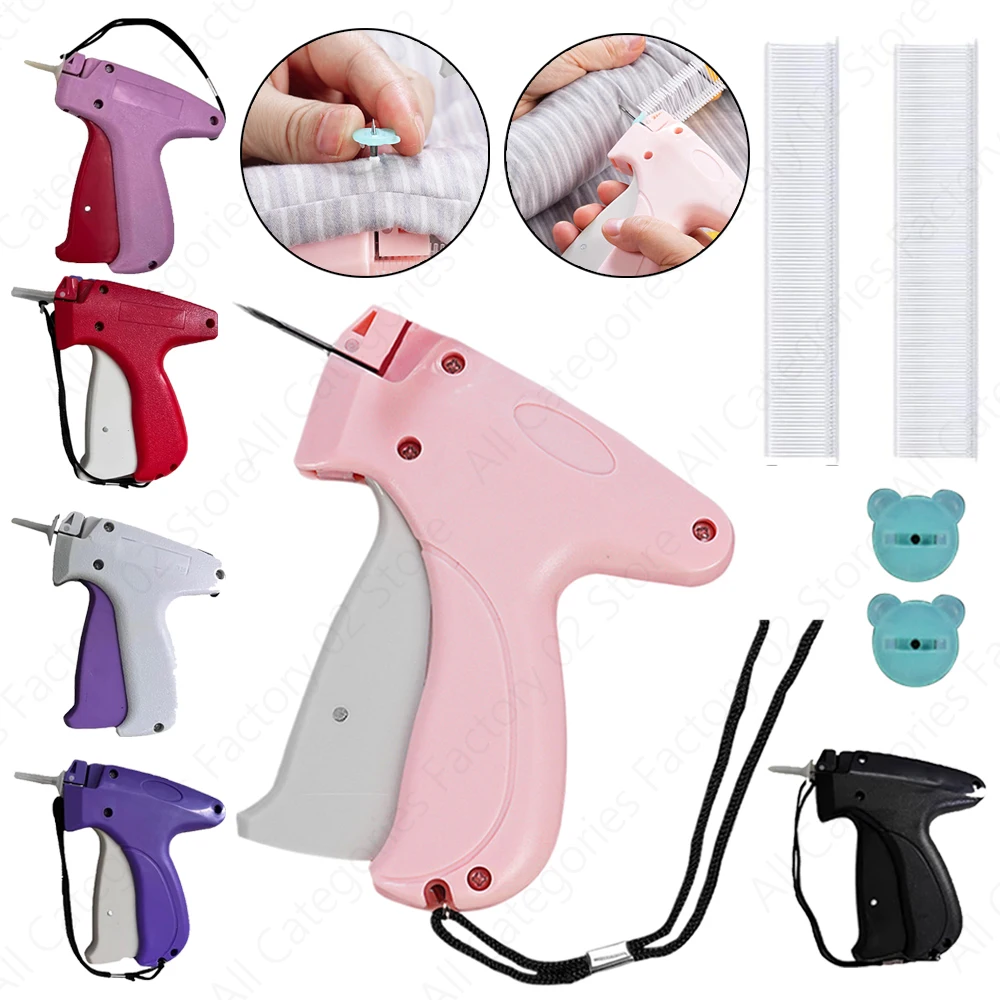 

Clothes Tacking Device Quick Repair Garment Sewing Tool Manual Quick Clothing Fixer Sewing Machine Clothes Micro Stitch Tag Gun