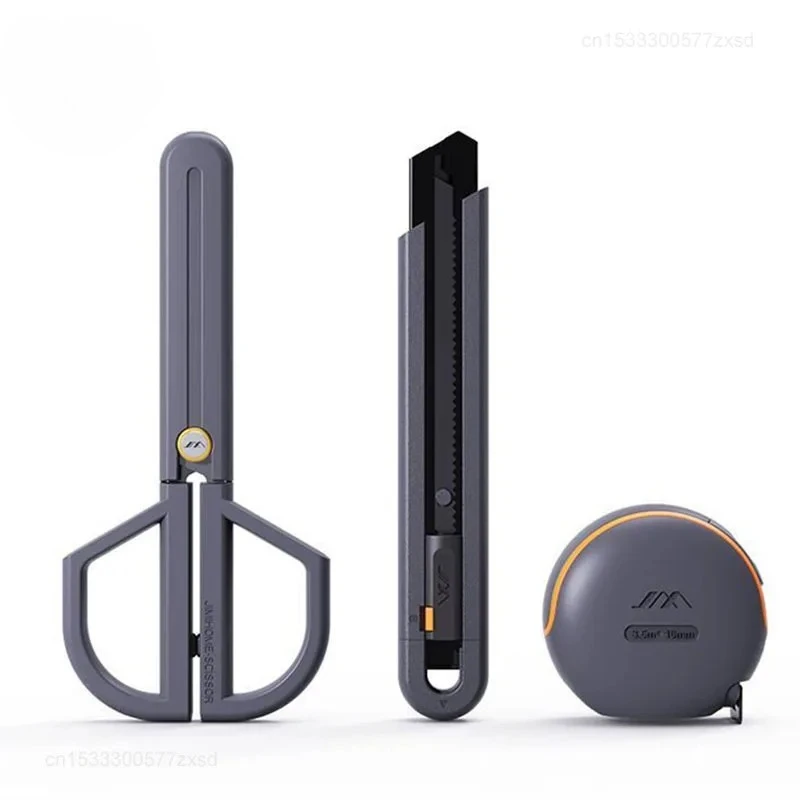 

Нож-резак JIMIHOME с линейкой, регулируемым защитным чехлом, прецизионный, легкий, для офиса, устойчивый к ржавчине, инструмент для рукоделия