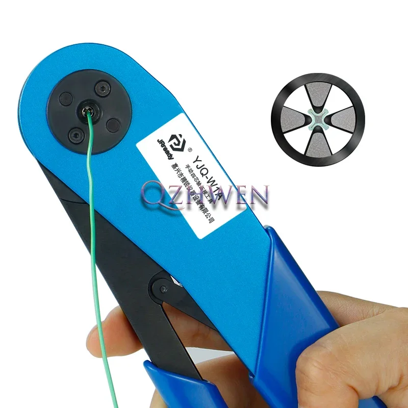 YJQ-W1A Manual Crimping Pliers 8-position Four-mandrel Eight-point American Standard M22520/2-01 Compatible With DMC