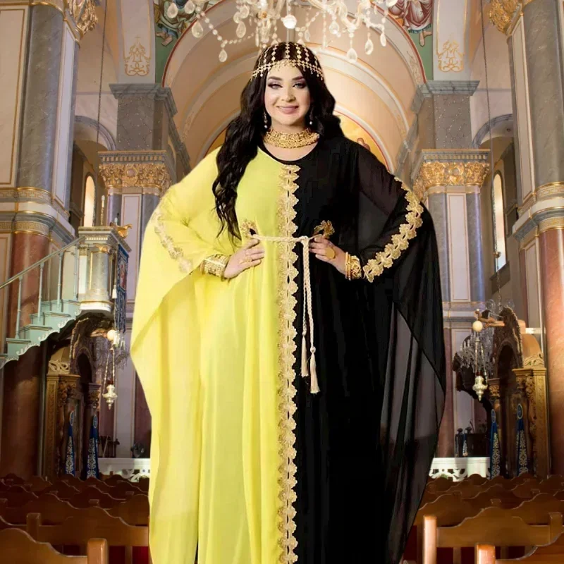 Африканские платья 2023, летние африканские женские платья с круглым вырезом из полиэстера, длинное платье больших размеров, мусульманская мода, африканские халаты Абая