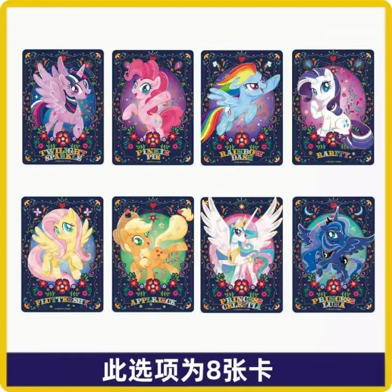 KAYOU Genuine My Little Pony Card Friendship Eternal 6 7 8 Huiyue Series SC SLR SGR UR Cute Princess Anime Collectible Cards Toy