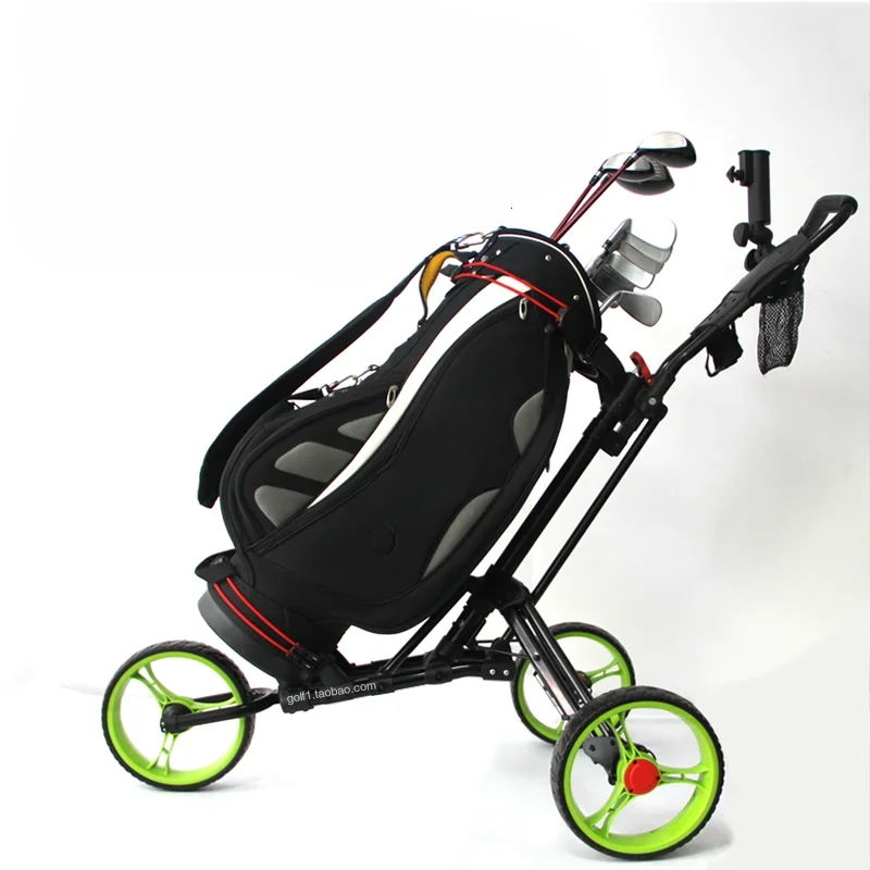 Three WheeLS Golf Cart Aluminum Alloy Pull  Golf Cart Foldable