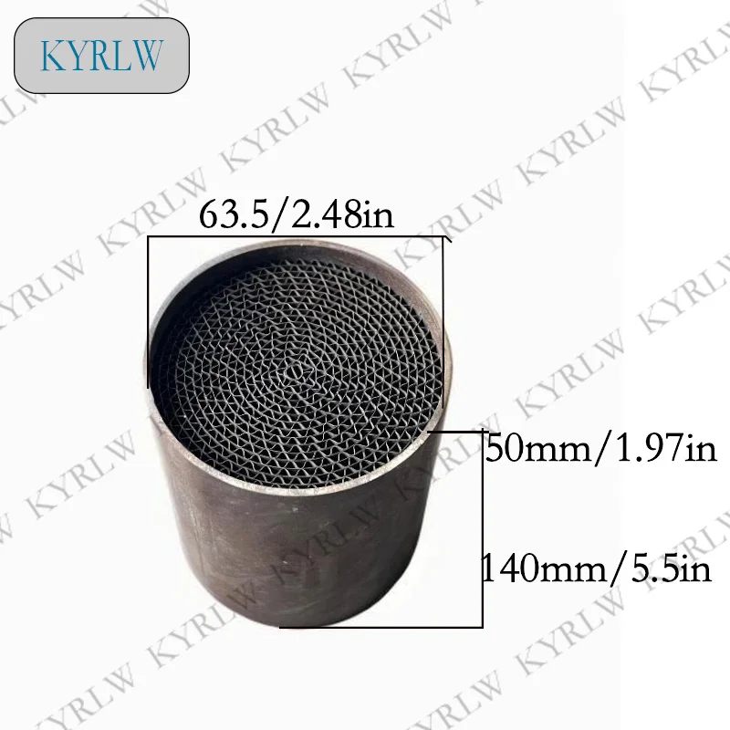 No Standard Muffler Universal EURO 1 Metal 63*50/70/140MM motorcycle Exhaust System