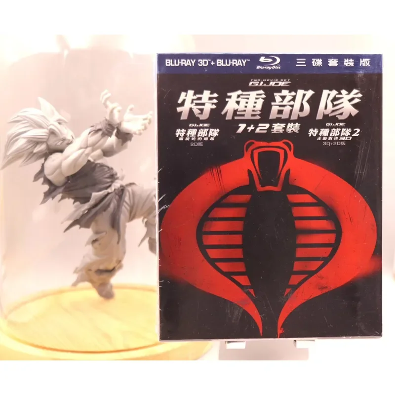 Special Forces 1-2 Taiwan Edition Three-Disc Blu-ray with English and Chinese Subtitles