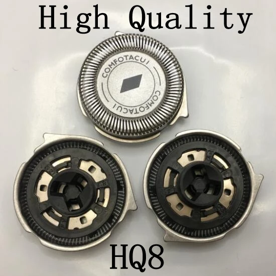 3Pcs HQ8 Replace head razor blade for Philips ​HQ8100 HQ8120 HQ8140 HQ8141 HQ8142 HQ8150 HQ8155 HQ8160 ​HQ8170 HQ8174 HQ8141