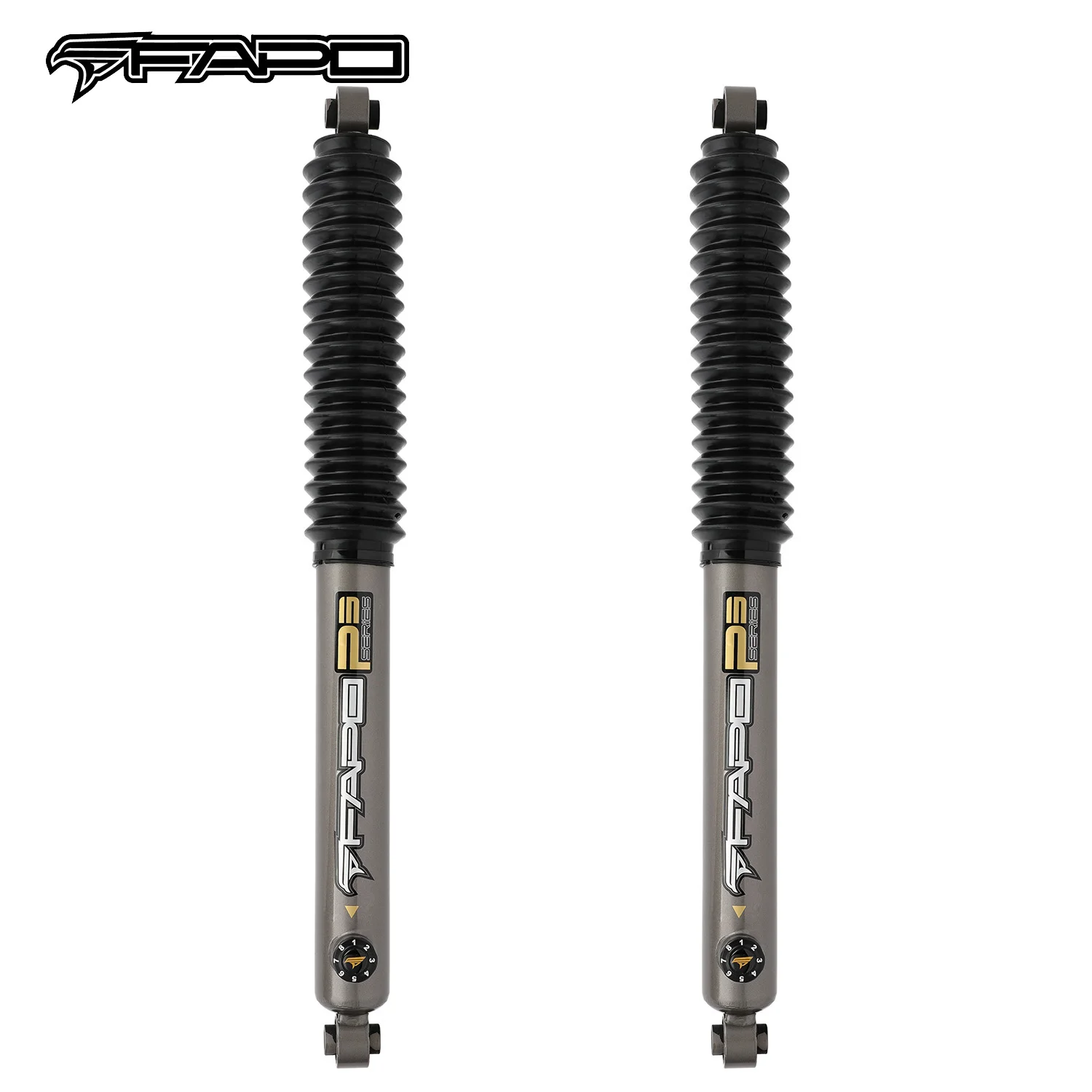 

FAPO PA266632 For Jeep Gladiator JT 2020 - 2021 Rear Lift 3.5" Adjustable Damping Offroad Shocks Absorbers Suspension