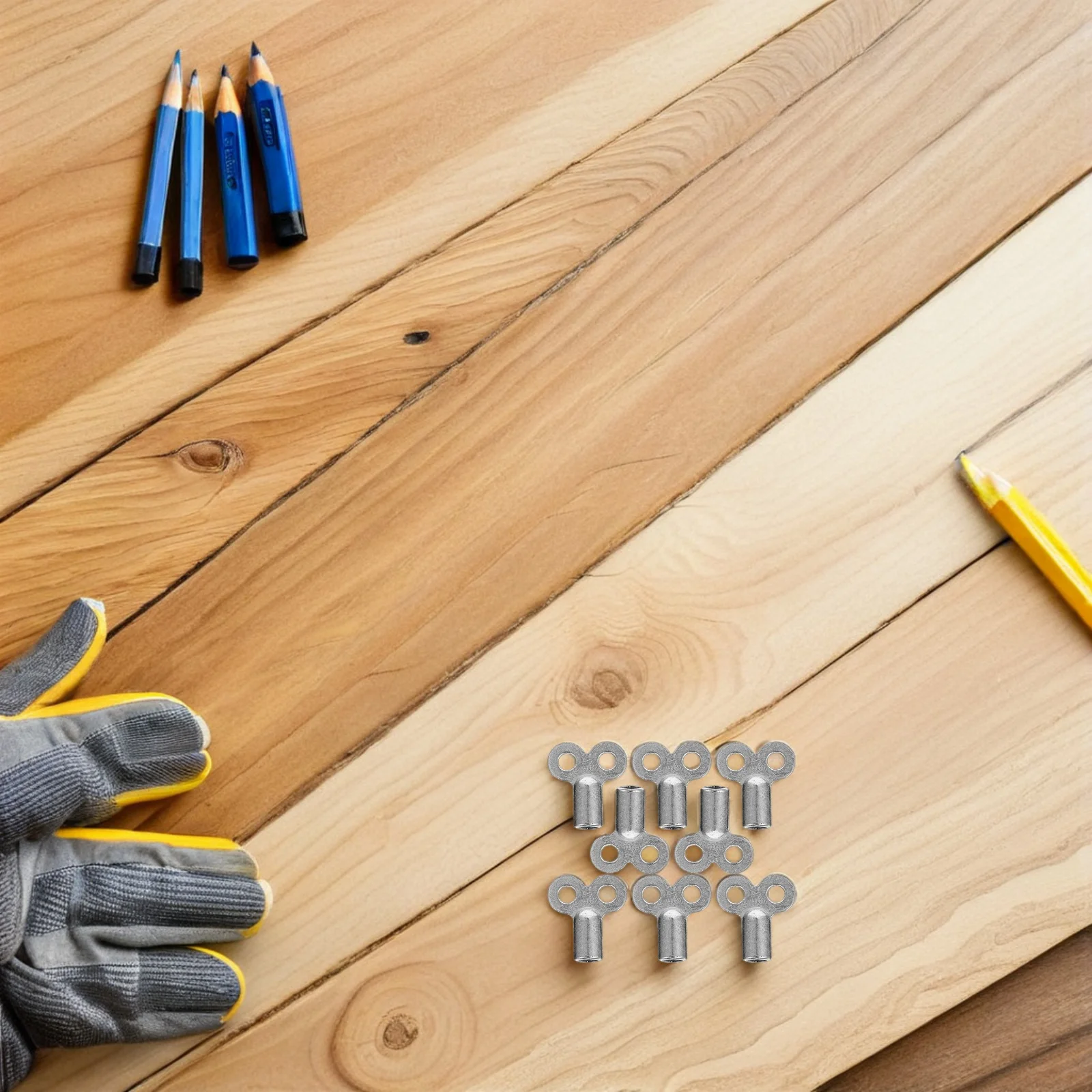 

8Pcs Universal Radiator Keys Portable Exhaust Valves for Home and Family Use Key,square Radiator Keys,plumbing Bleeding Key,