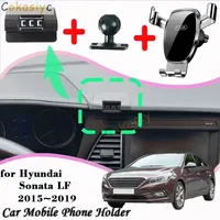 Car Mount for Hyundai Sonata LF 2015~2019 2016 Air Vent Auto Mobile Phone Holder Cellphone Bracket Gravity Stand Accessories