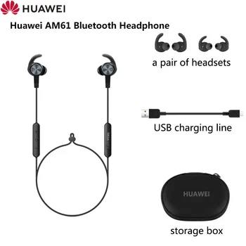 Genuine Origin HUAWEI XSport AM61 Earphone Bluetooth Wireless Connection Mic In-ear Style Easy to Charge Headphone for IOS Android