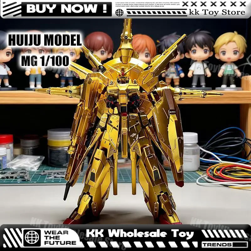 

Модель HUIJU MG 1/100 ZGMF-X13A Gold Providence, наборы моделей для сборки, пластиковый скелет, аниме, экшн-фигурка, пластиковая модель робота, игрушки