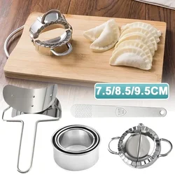 Stainless Steel Dumpling Mould Dumpling Maker Dough Cutter Must-Ravioli Lazy Pastry Press Mould Shaper Kitchen Accessories