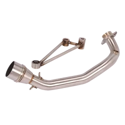 For Yamaha Cygnus 125 Motorcycle Exhaust Front Connect Section Link Pipe Stainless Steel Tube Slip On Muffler Tips